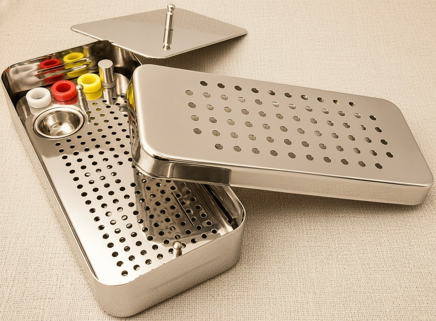 PRF & GRF Processing System Cassette in Medical-Grade Stainless Steel | Surgical Cassette | Toolsmith Ltd UK