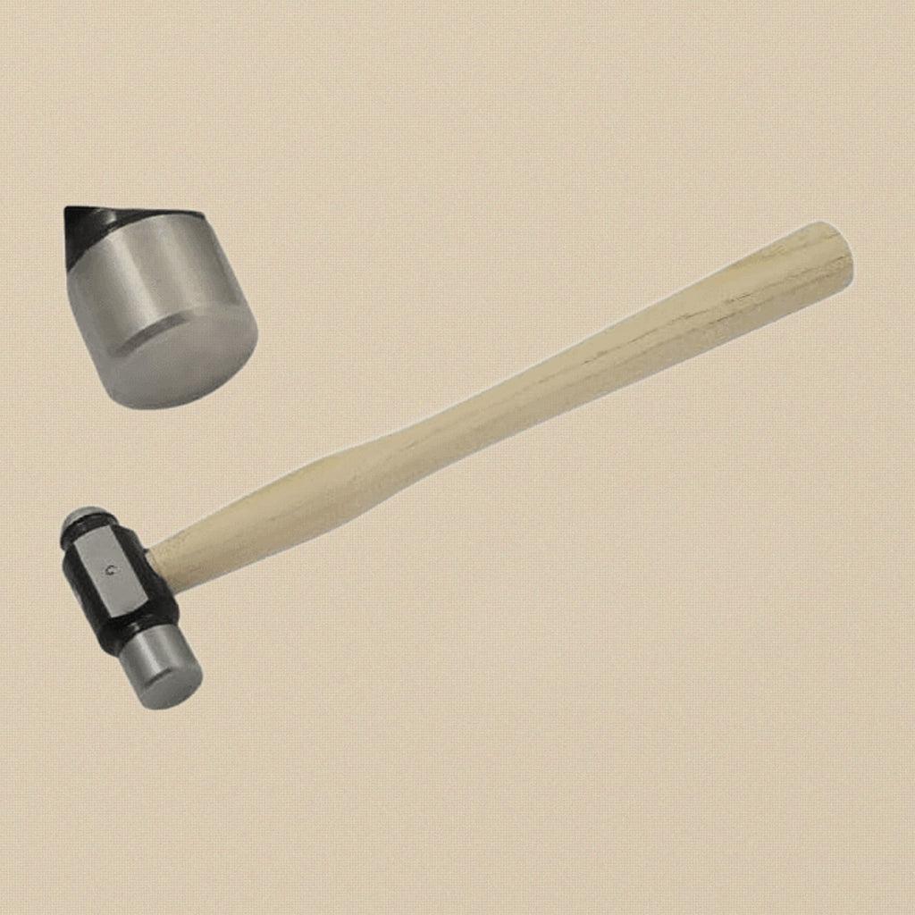 Ball Peen Hammer, 2 oz/ 57g Metal Working Tool for Jewellery Making and Crafts, Wooden Handle | Jewellery Making Tools | Toolsmith Ltd UK