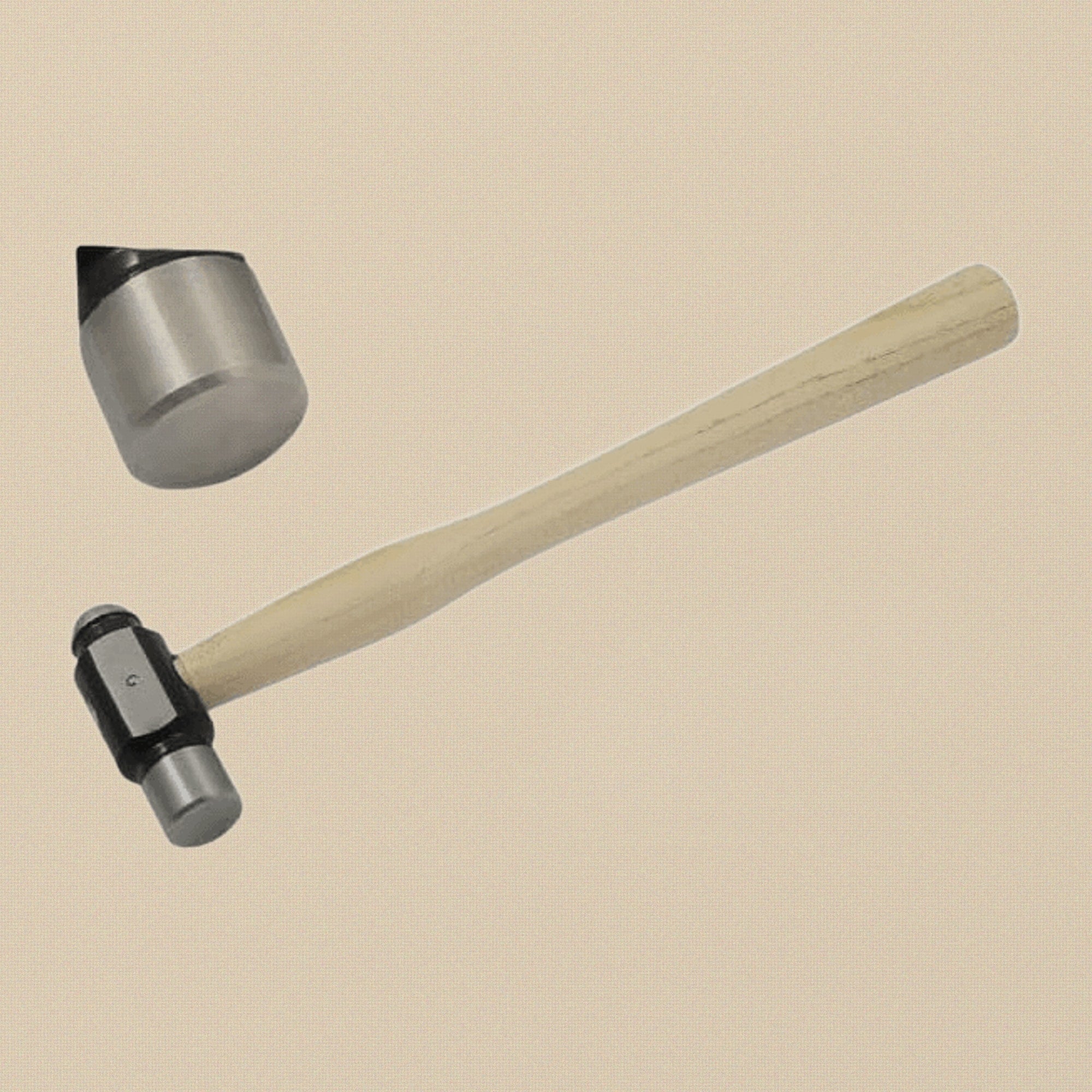 Ball Peen Hammer, 2 oz/ 57g Metal Working Tool for Jewellery Making and Crafts, Wooden Handle | Jewellery Making Tools | Toolsmith Ltd UK
