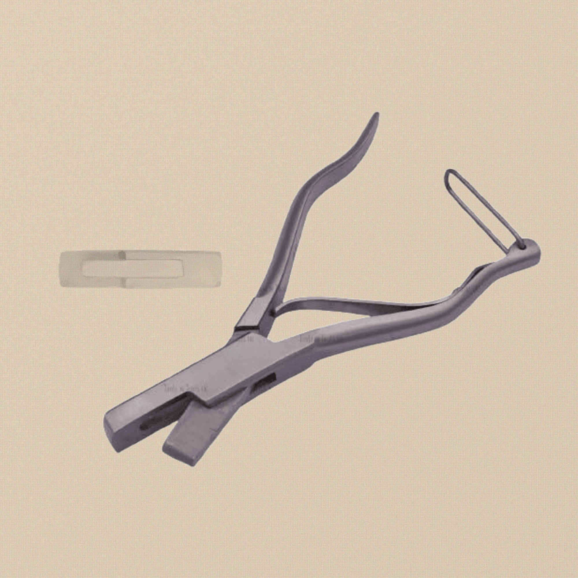 Professional 6-Inch U-Shape Livestock Ear Notcher, Stainless Steel Double Command for Lamb and Sheep | Veterinary Instruments | Toolsmith Ltd UK