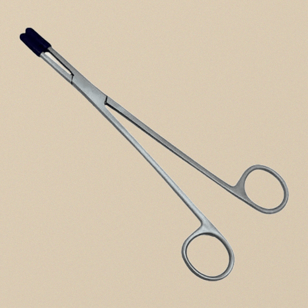 Steamostats Forceps Tweezers, Stainless Steel, 8" Length, Non-Locking, PVC Tips, Steam and Ultrasonic Cleaning, Jewellery Tool | Surgical Instruments | Toolsmith Ltd UK