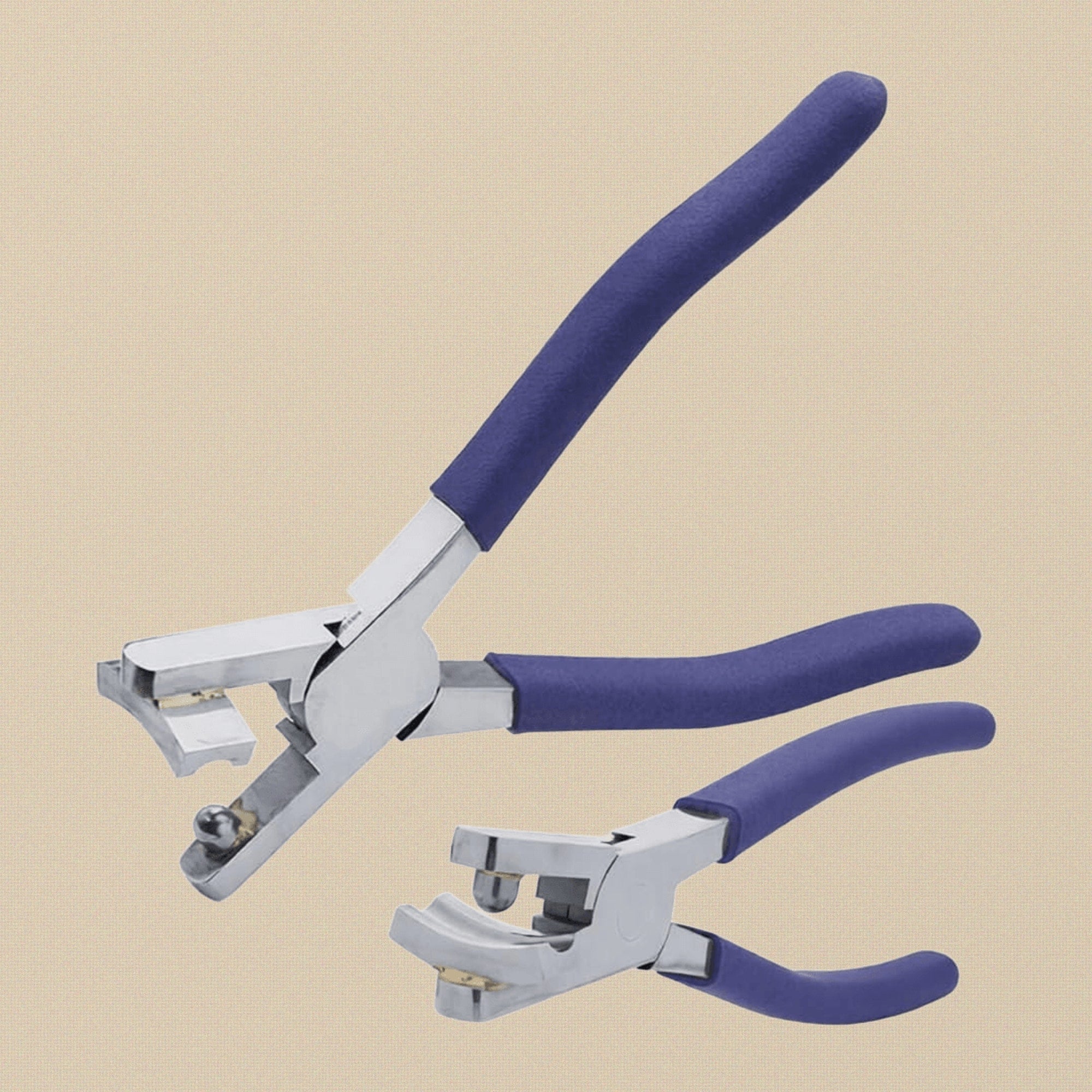 5/16"" Channel Synclastic Pliers for Jewellery Making, Rings Bangles Bracelet Repairing Tool, Stainless Steel with Blue Handles | Jewellery Making Tools | Toolsmith Ltd UK