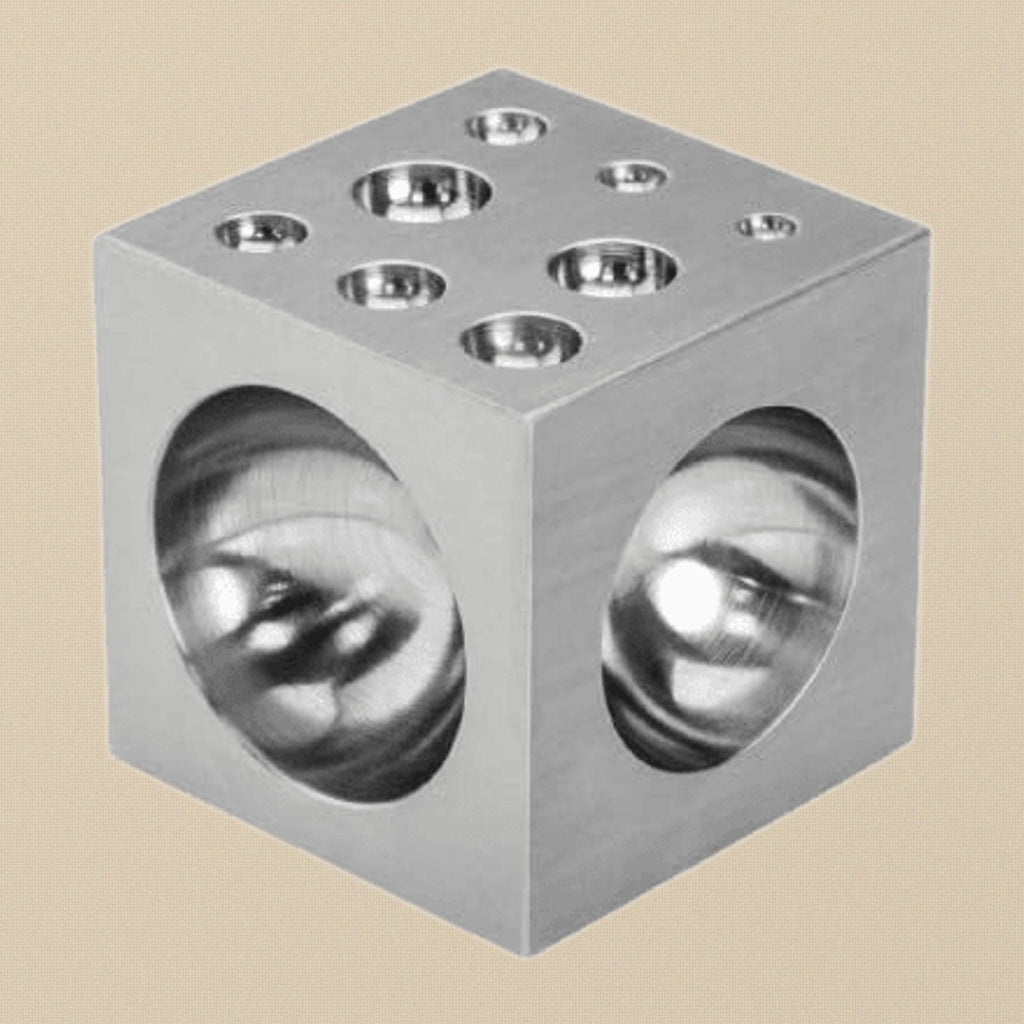 2" Steel Doming Dapping Block/ Die, Jewellery Making, Beading, Metal Shaping Tool | Jewellery Making Tools | Toolsmith Ltd UK