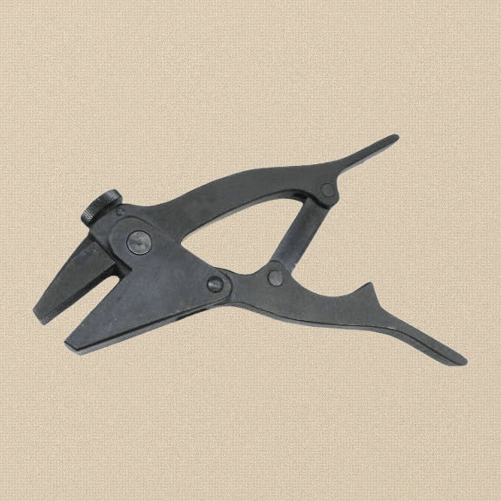 Parallel Action Locking Pliers, 15.2 cm, Flat Serrated Jaws, Hand Vise for Jewellery and Crafts | Jewellery Making Tools | Toolsmith Ltd UK
