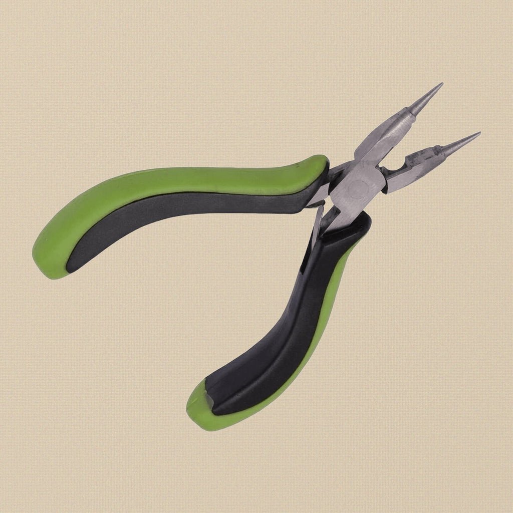 Ergonomic Multi Task 4-in-1 Jewellery Making Pliers, Round and Flat Nose, Wire Cutting and Bending, 4-3/4″ Long | Jewellery Making Tools | Toolsmith Ltd UK