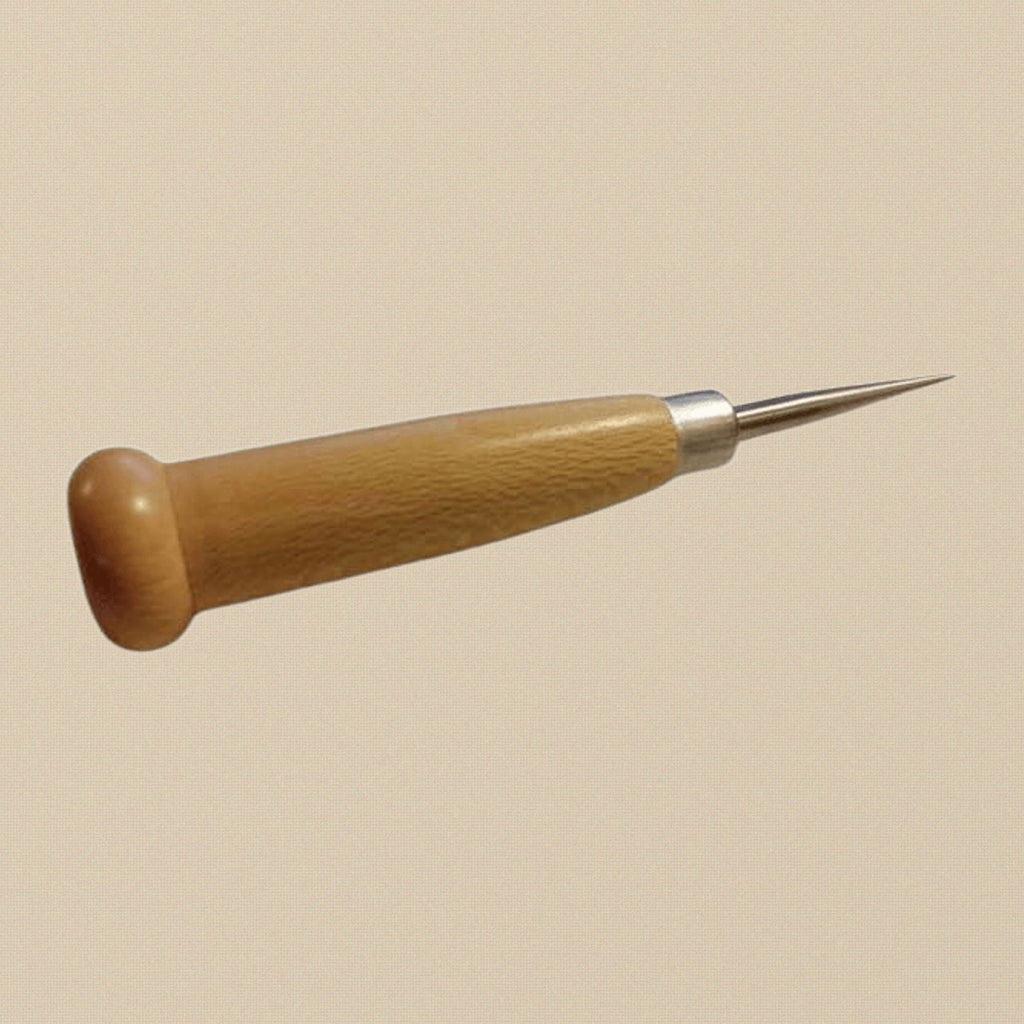 Deluxe Scriber Tool, Steel Scribe with Wooden Handle, Sharp Point, 120mm, for Jewellery and Craft Work | Jewellery Making Tools | Toolsmith Ltd UK