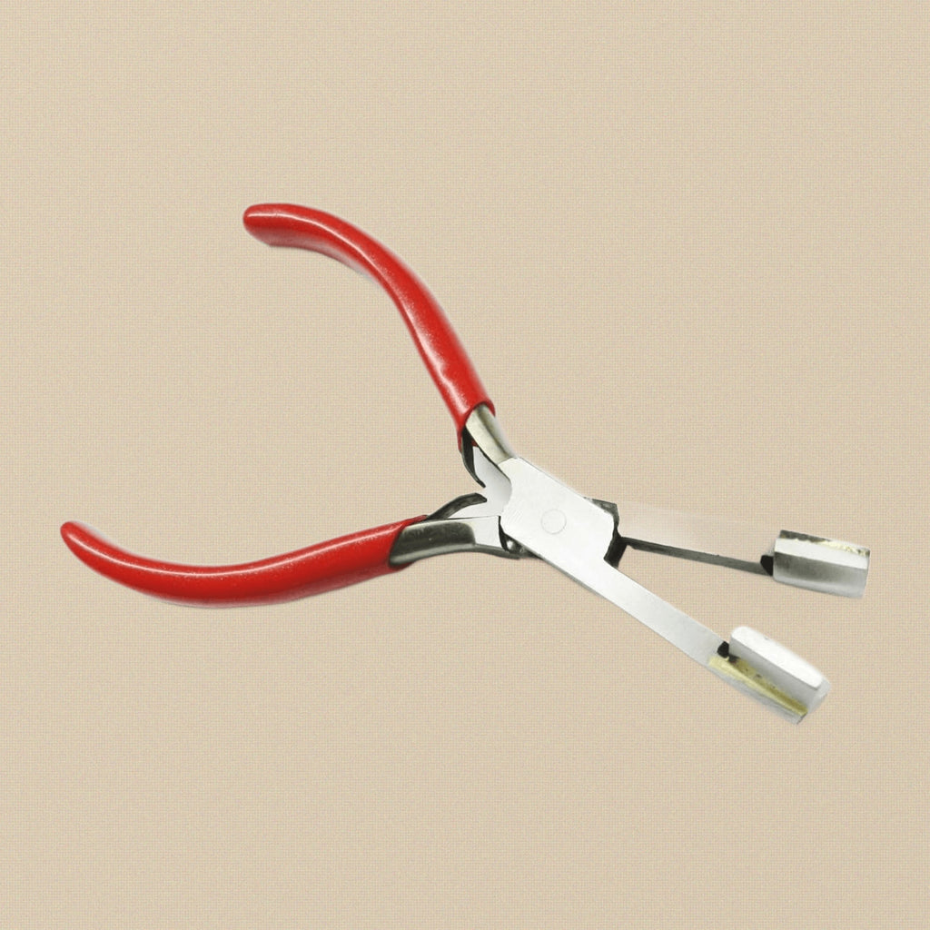 Spring Bar Jewelry Making Pliers with Concave Convex Jaws for Bracelet Forming Curving and Bending | Jewellery Making Tools | Toolsmith Ltd UK