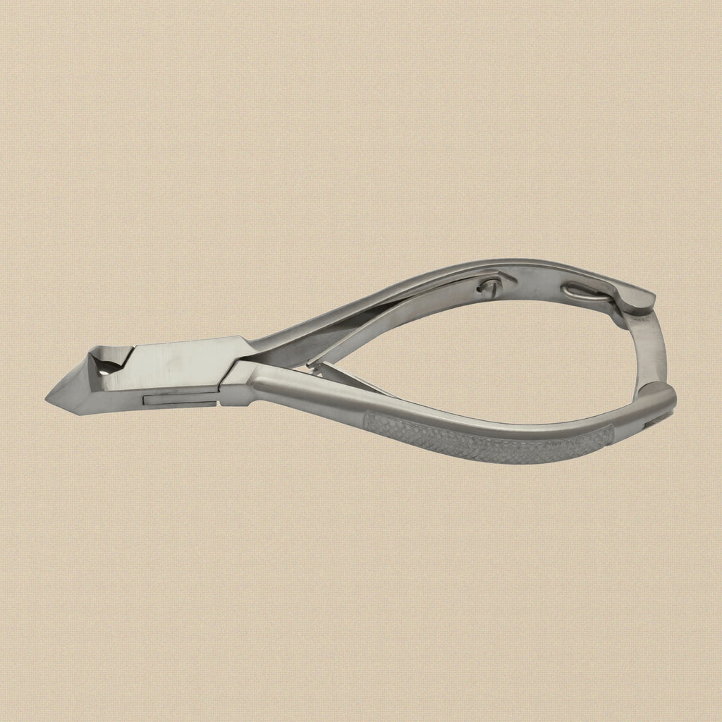 Premium Moon Shape Nipper Clippers, Professional Thick Nail/ Toenail Cutters, Podiatrist Grade, 5.5 Inch, Stainless Steel | Beauty & Nail Tools | Toolsmith Ltd UK