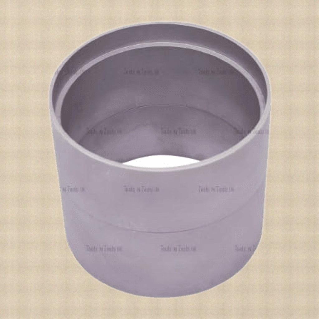 100mm x 100mm Aluminium Sand Casting Mould Rings, 2-Part Set, for Delft Clay and Peterobond | Jewellery Making Tools | Toolsmith Ltd UK