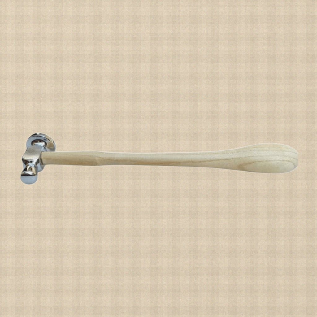 Chasing Hammer Jewellery Tool, 32mm Dome Head, Metal Silversmith Repousse Hammer with Wood Handle | Jewellery Making Tools | Toolsmith Ltd UK