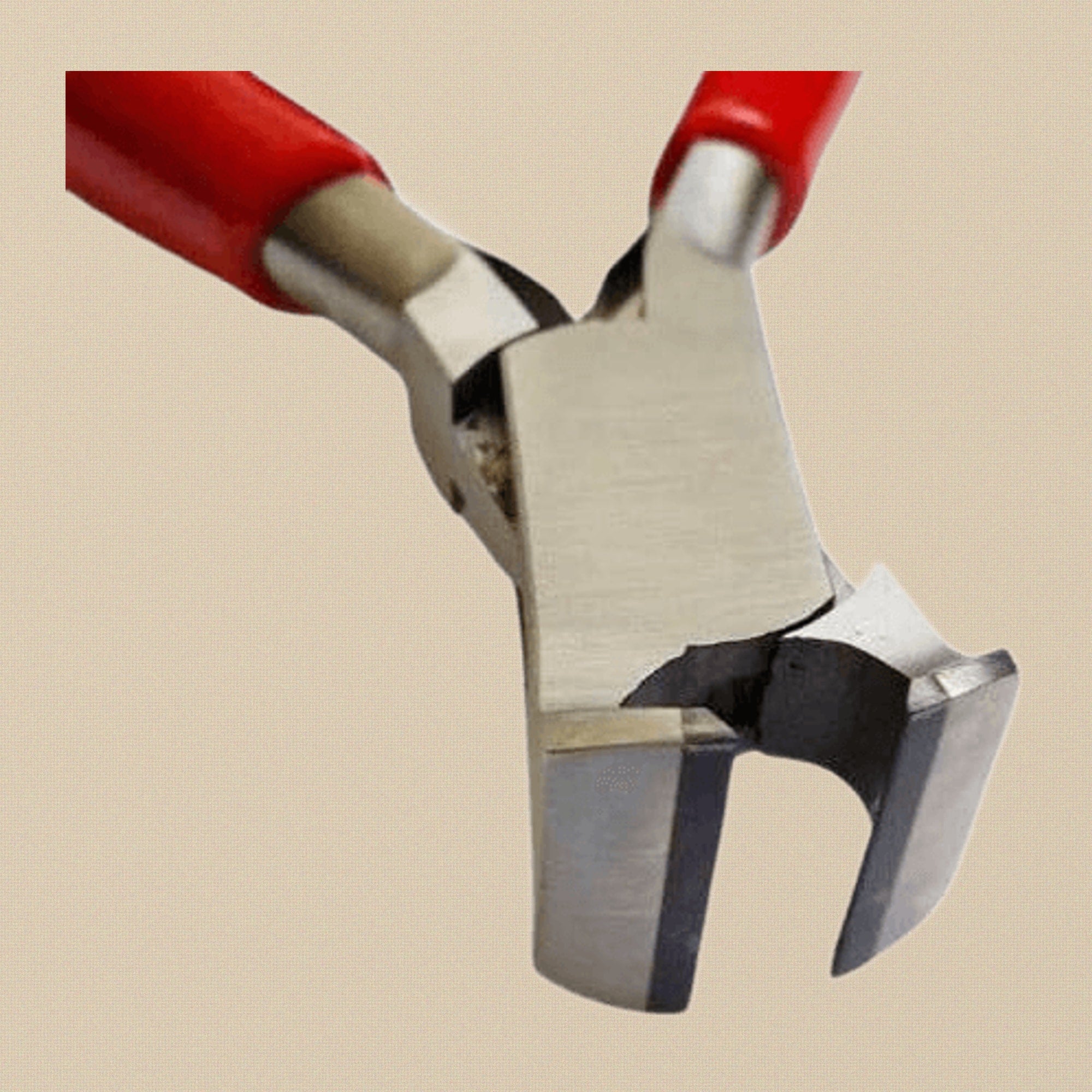5 Inch Jewellery Wire End Cutters Pliers with Tungsten Carbide Tips, Stainless Steel, PVC Handle, Metal Crafts Tool | Jewellery Making Tools | Toolsmith Ltd UK