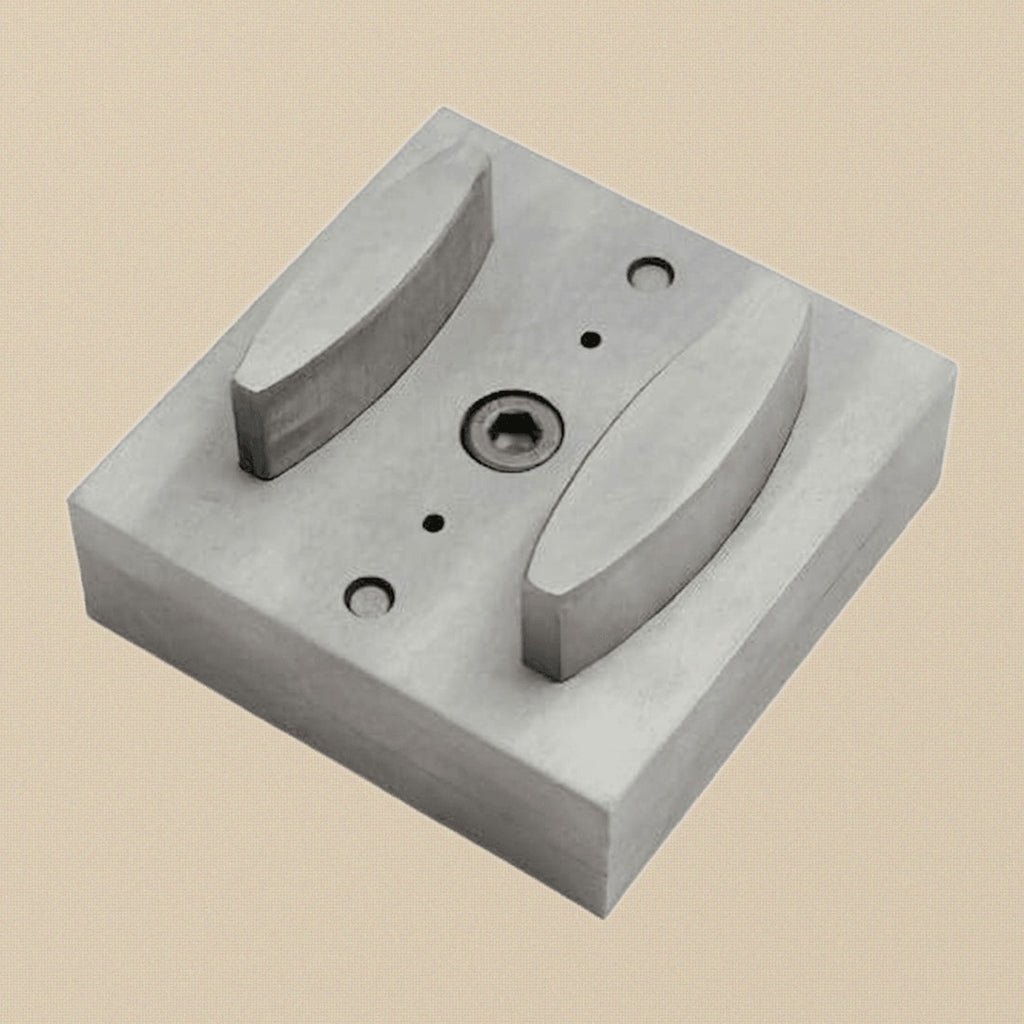Narrow Oval Steel Disc Cutter, 2 Punch Design, 21/4" x 5/8"and 2" x 9/16", Metal Sheet Jewellery Tool | Jewellery Making Tools | Toolsmith Ltd UK