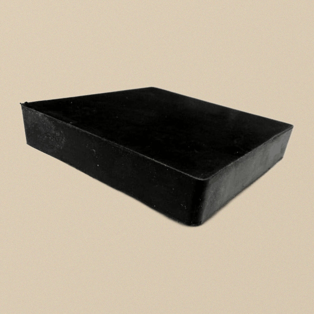 Rubber Bench Block, 10.2 x 10.2 x 2.5 cm/ 4 x 4 x 1 inches Jewellery Making Dapping Forming Hammering Base | Jewellery Making Tools | Toolsmith Ltd UK