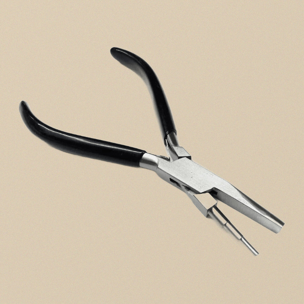 3-Step Wire Wrapping Pliers, Round and Flat Looping Tool, Professional Jewellery Making Pliers | Jewellery Making Tools | Toolsmith Ltd UK