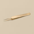 Brass Tweezers No. 4, 5 Inch Fine Point, Non-Marring for Jewellery, Watch Repair and Hobby Work | Jewellery Making Tools | Toolsmith Ltd UK