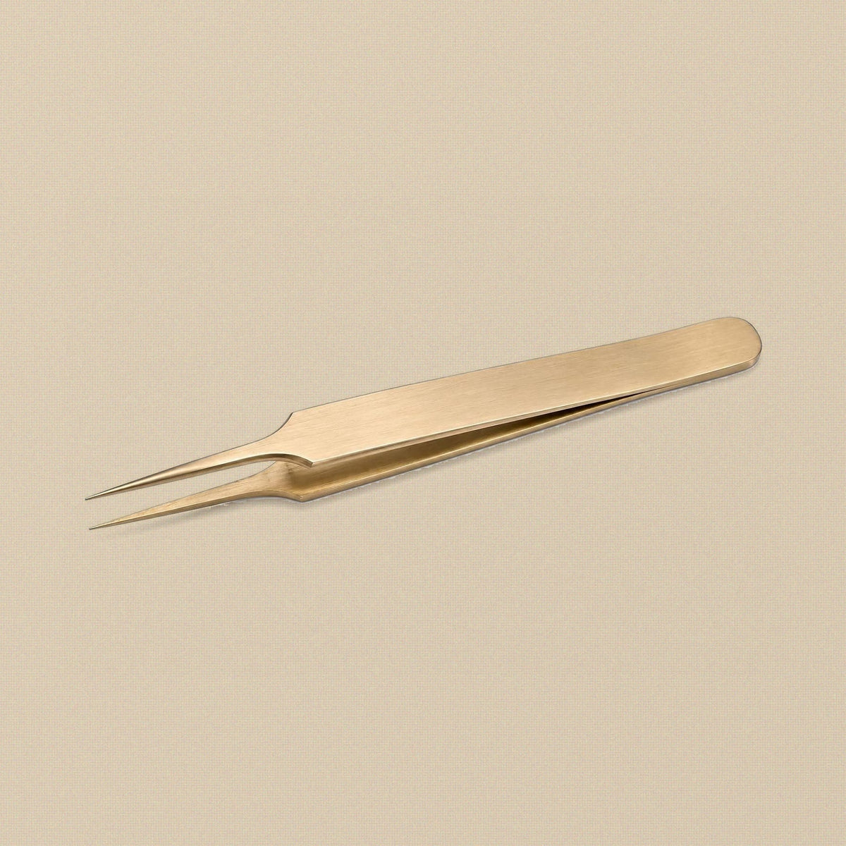 Brass Tweezers No. 4, 5 Inch Fine Point, Non-Marring for Jewellery, Watch Repair and Hobby Work | Jewellery Making Tools | Toolsmith Ltd UK