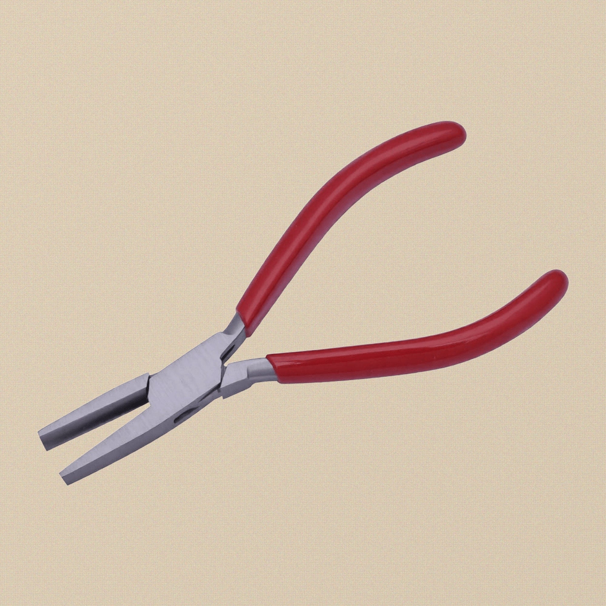 Half Round Flat Nose Pliers, Stainless Steel, 6- Inch, Slim German Pattern, for Jewellery Crafts and Beading | Jewellery Making Tools | Toolsmith Ltd UK