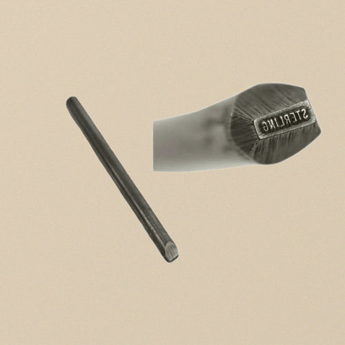 "STERLING" Metal Jewellery Stamp, Straight Punch Bar for Silver Hallmarking, Professional Quality | Jewellery Making Tools | Toolsmith Ltd UK