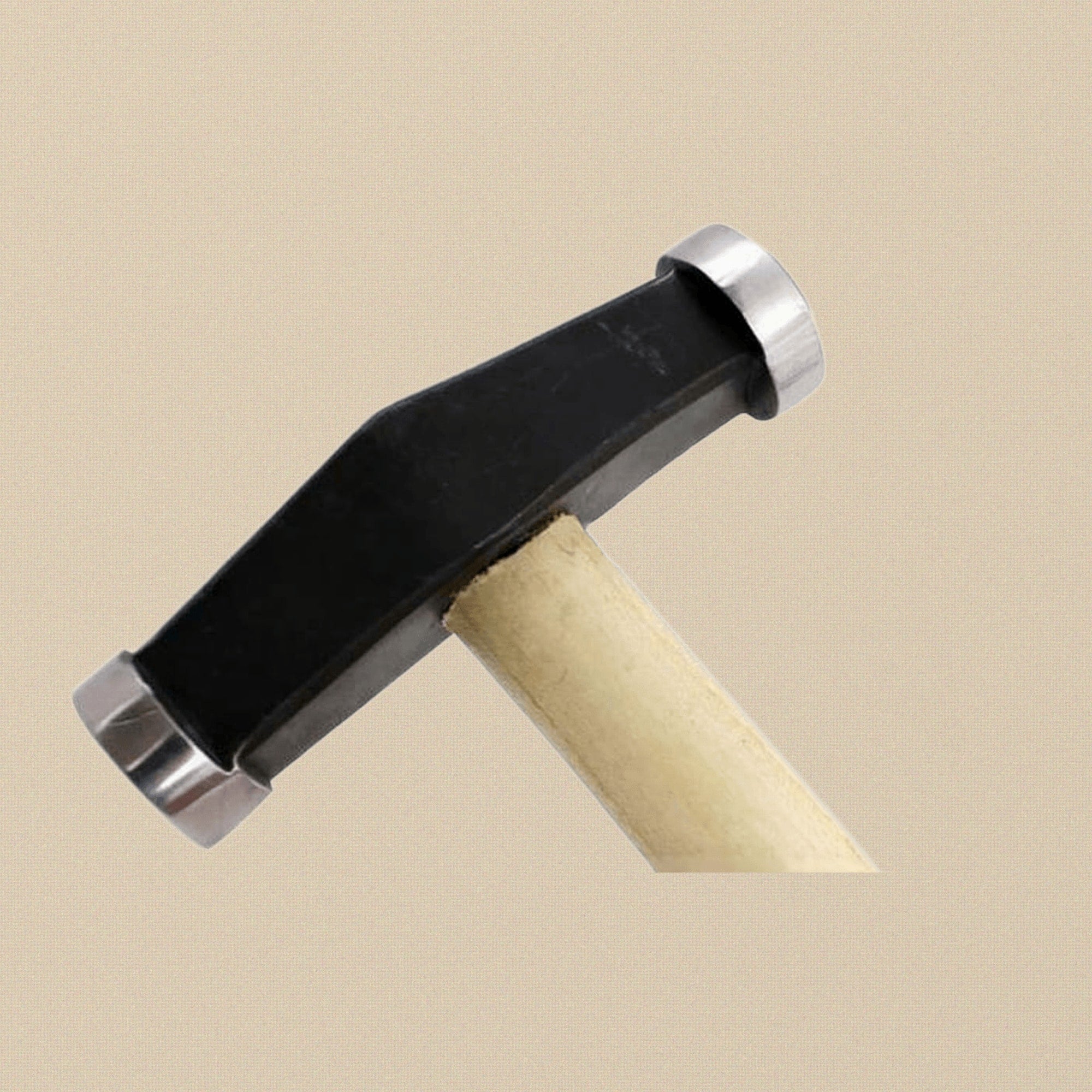 Planishing Hammer 16 oz, Chasing Jewellery Making Tool, Wire Forming Repousse Craft Hammer with Wooden Handle | Jewellery Making Tools | Toolsmith Ltd UK