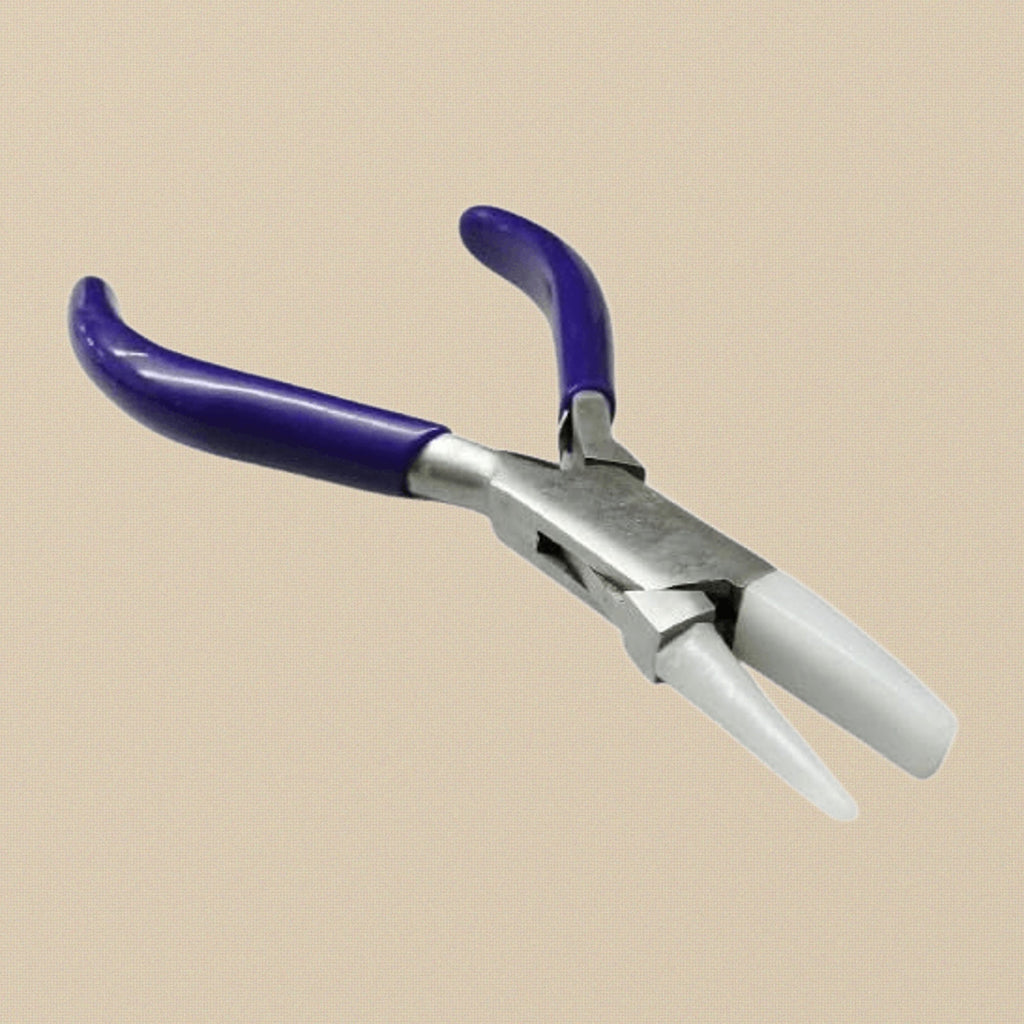 Round and Flat Nose Pliers with Replaceable Nylon Jaws, Jewellery Bead Wire Work Forming Tool | Jewellery Making Tools | Toolsmith Ltd UK