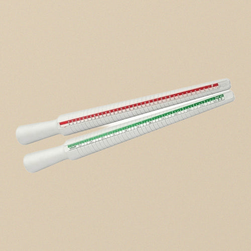 1 x Premium Metal Ring Sizer Stick Mandrel in Dull Finish, US Sizes for Male and Female | Jewellery Making Tools | Toolsmith Ltd UK
