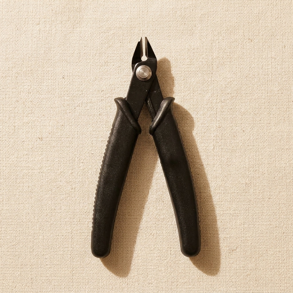 Economy Diagonal Side Cutter Pliers, Black, 5 Inch, Slim Line, for Beading Jewelry Hobby Crafts Wire Work | Jewellery Making Tools | Toolsmith Ltd UK