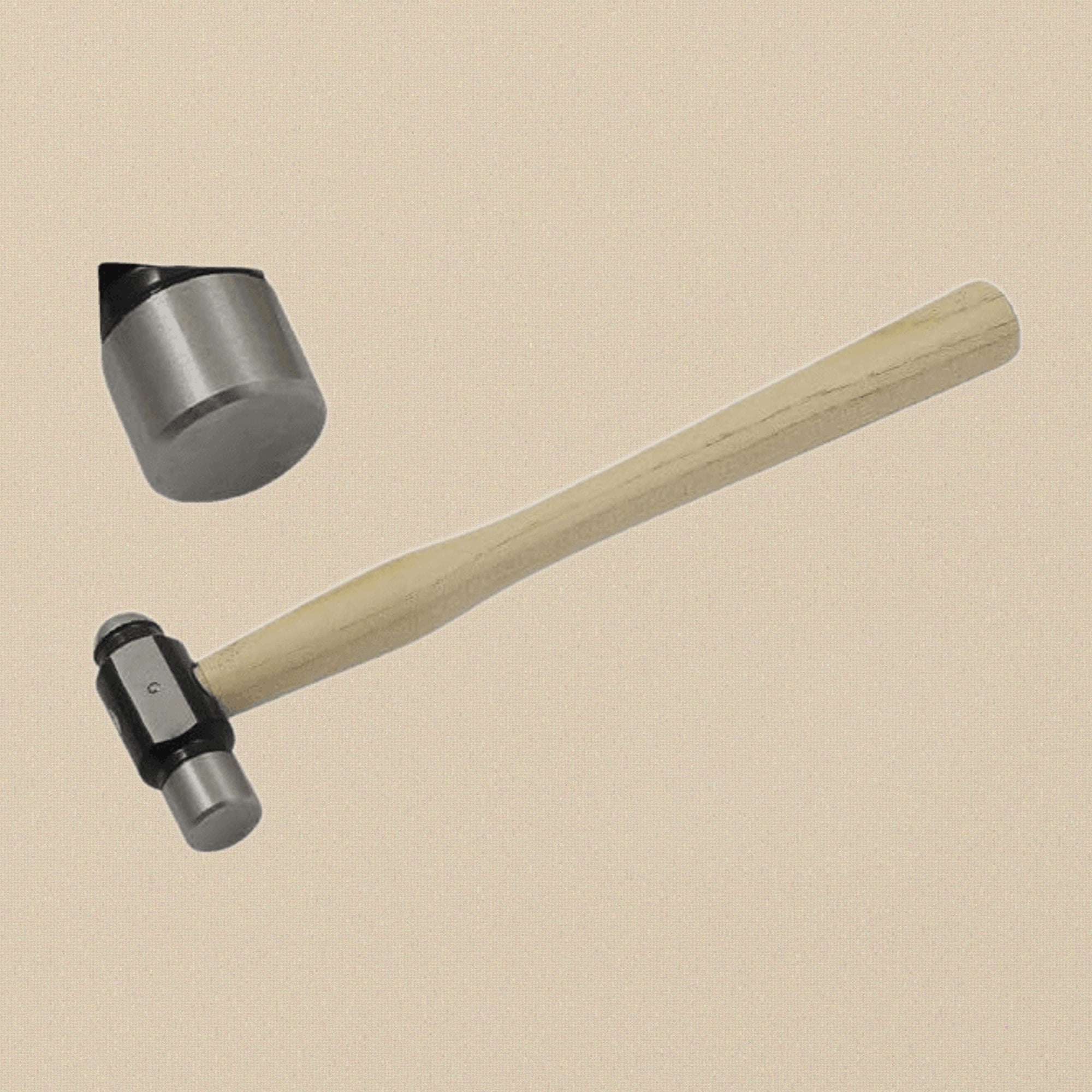 Ball Peen Hammer, 6 oz/ 170g, Metal Working Tool for Jewellery Making and Crafts, Wooden Handle | Jewellery Making Tools | Toolsmith Ltd UK