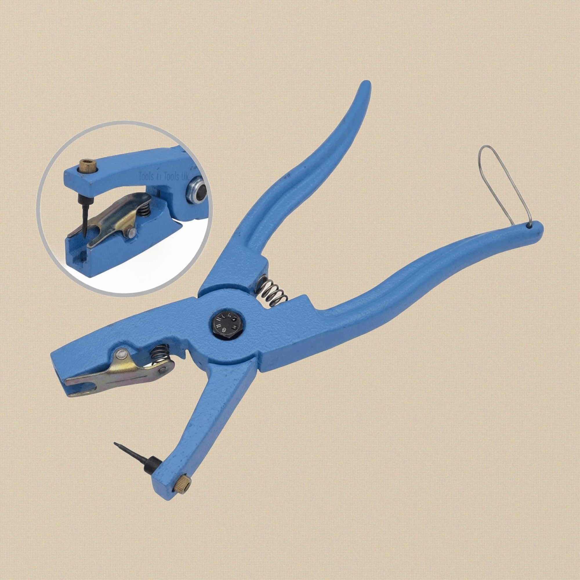 Professional Livestock Ear Tag Pliers, 23 cm Aluminium Veterinary Applicator Tool, Compatible with Allflex Tags | Veterinary Instruments | Toolsmith Ltd UK