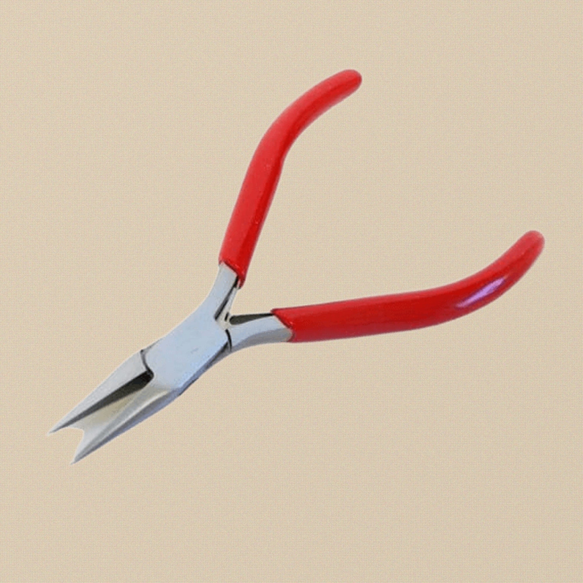120 mm Jewellery Pliers, Metal Watch Bracelet Chain Length Adjustment Tool with Loop System, Stainless Steel Construction, PVC Handles | Jewellery Making Tools | Toolsmith Ltd UK