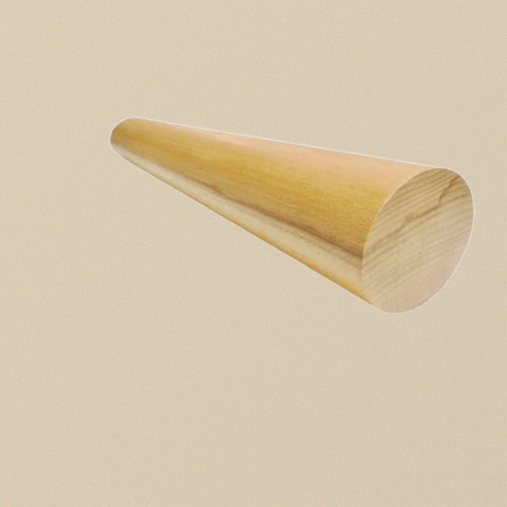 Oval Wood Bracelet Mandrel, 14-3/4 Inch, Jewellery Hammering Forming Shaping Tool, Bangle Making, Tapers from 2-5/8” – 2-3/8” to 1-3/8” – 1-1/4”. | Jewellery Making Tools | Toolsmith Ltd UK