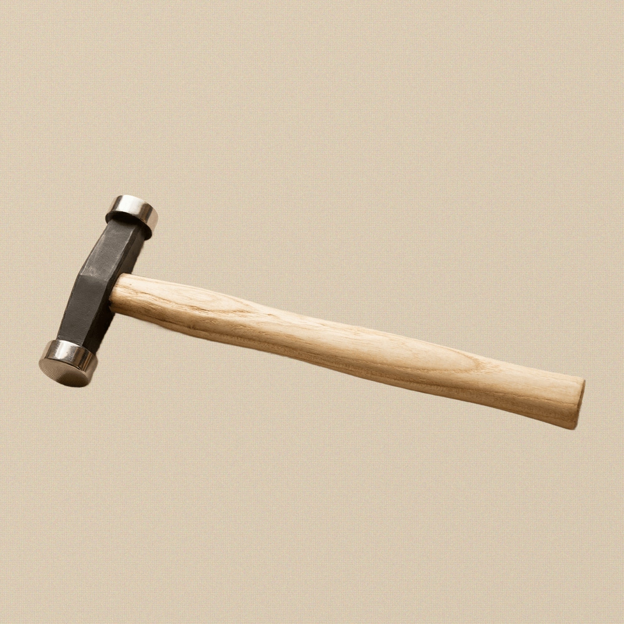 Planishing Hammer 16 oz, Chasing Jewellery Making Tool, Wire Forming Repousse Craft Hammer with Wooden Handle | Jewellery Making Tools | Toolsmith Ltd UK