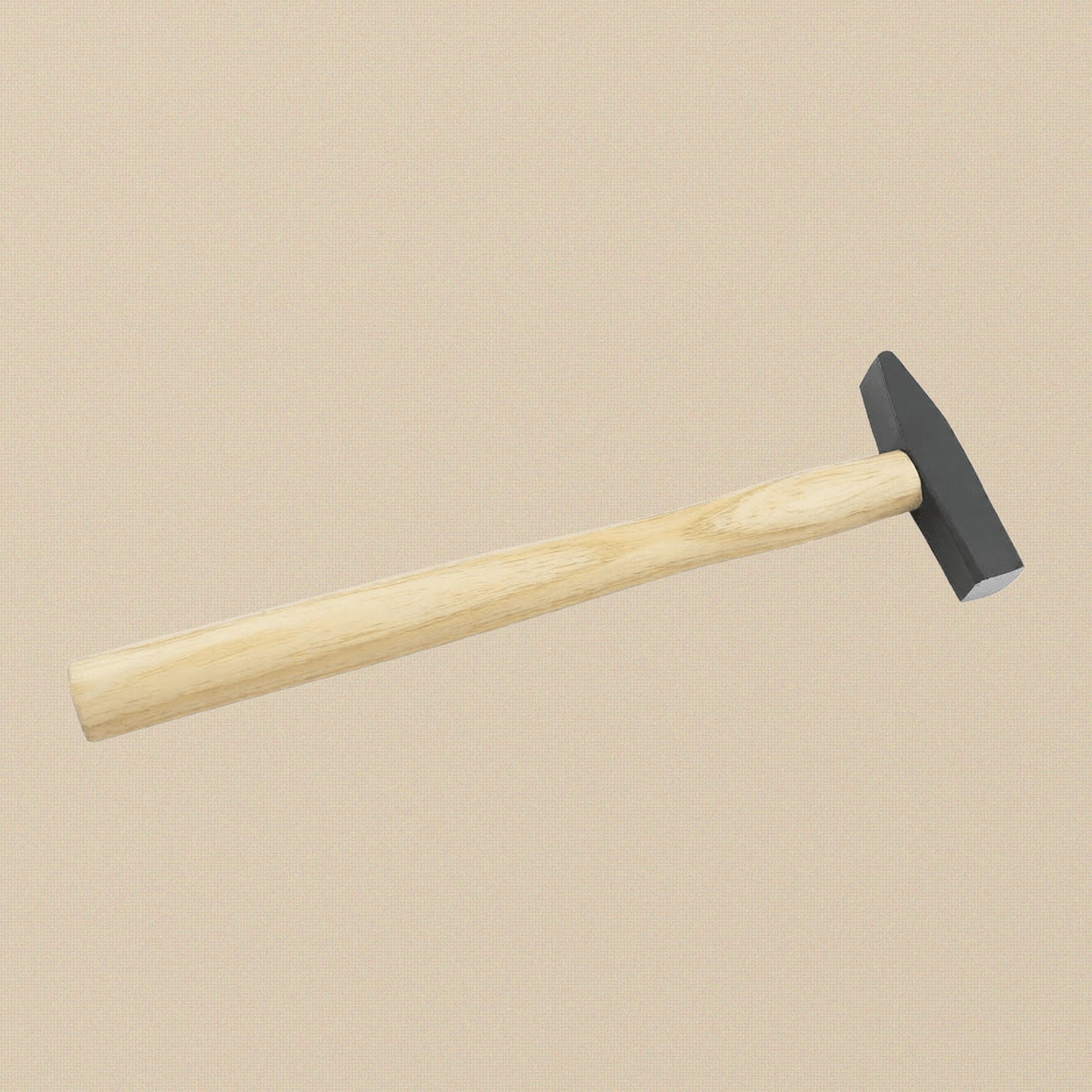 Locksmith Hammer with Wooden Handle, Octagonal and Rectangular Faces, Silversmith Repousse Jewellers Tool | Jewellery Making Tools | Toolsmith Ltd UK