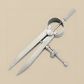 Divider Compass Caliper Gauge, Stainless Steel 3 Inch, Jewellery Marking, Centre Finding and Circle Scribing Tool | Jewellery Making Tools | Toolsmith Ltd UK
