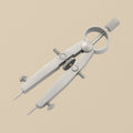 4 Inch Pointed Adjustable Calipers Dividers with Centre Wheel Adjustment and Replaceable Legs, Stainless Steel | Jewellery Making Tools | Toolsmith Ltd UK
