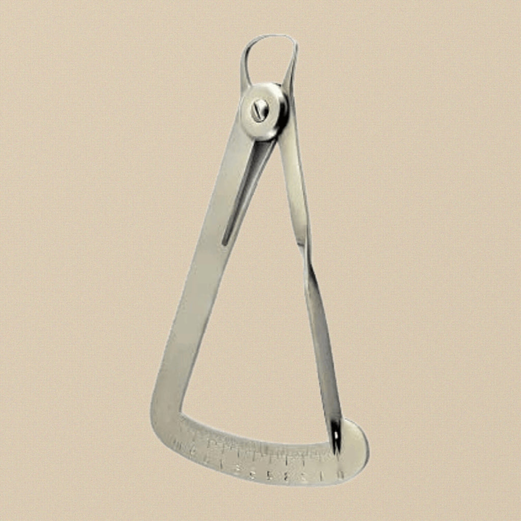 Multi Purpose Spring Wax Calipers, Professional Crown Gauge Measuring Tool, Stainless Steel, 1-10 mm Range, for Jewellery Hobby Crafts Work | Dental Instruments | Toolsmith Ltd UK