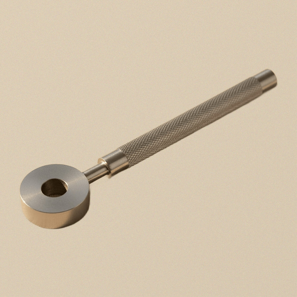 Thumb Safety Punch Stamp Holder Tool, Stainless Steel, Finger Protection, Unique Design | Jewellery Making Tools | Toolsmith Ltd UK