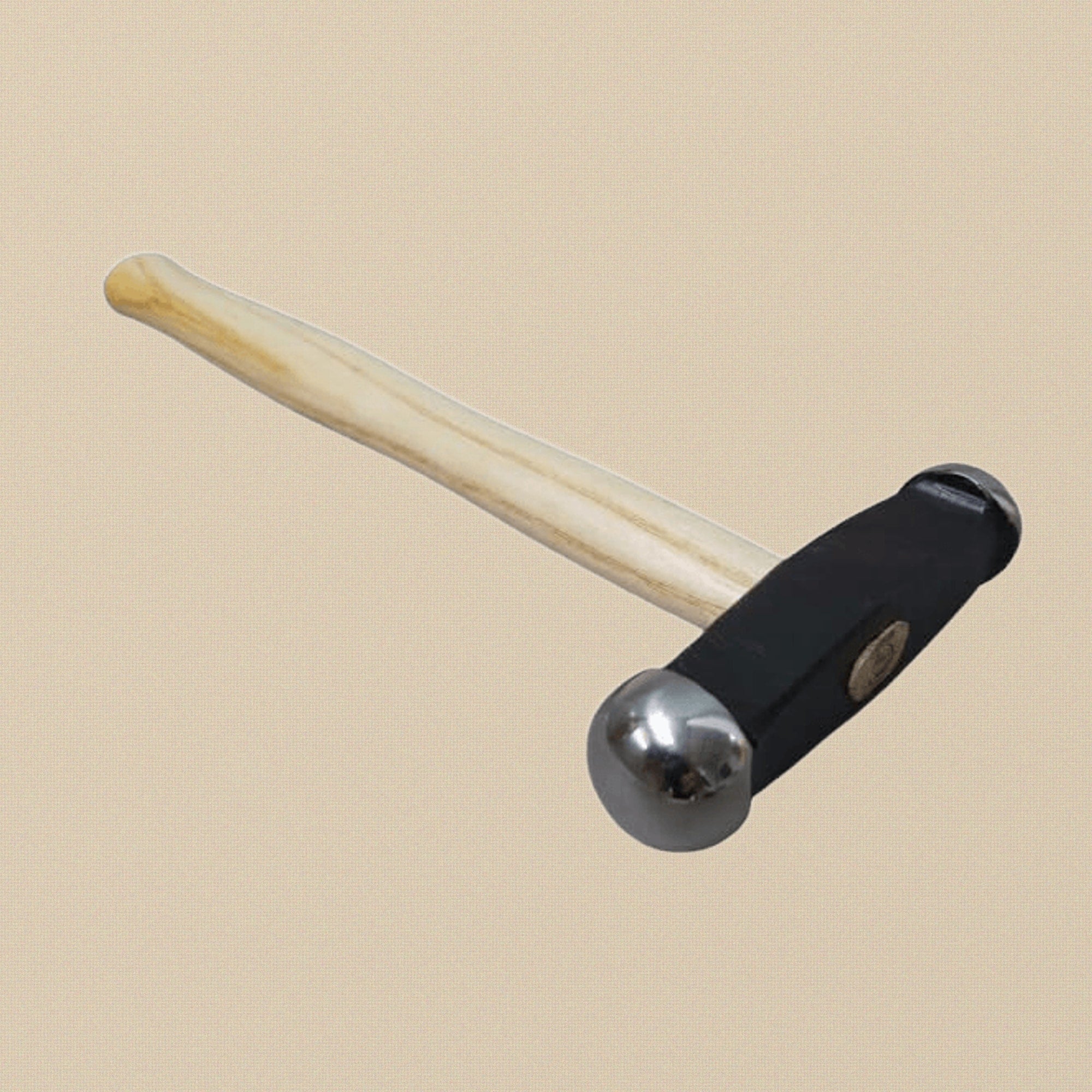 Round Full Dome and Bowed Face Embossing Hammer, 16 oz, Repousse Silver Metal Smith, 11-3/4 Inch | Jewellery Making Tools | Toolsmith Ltd UK