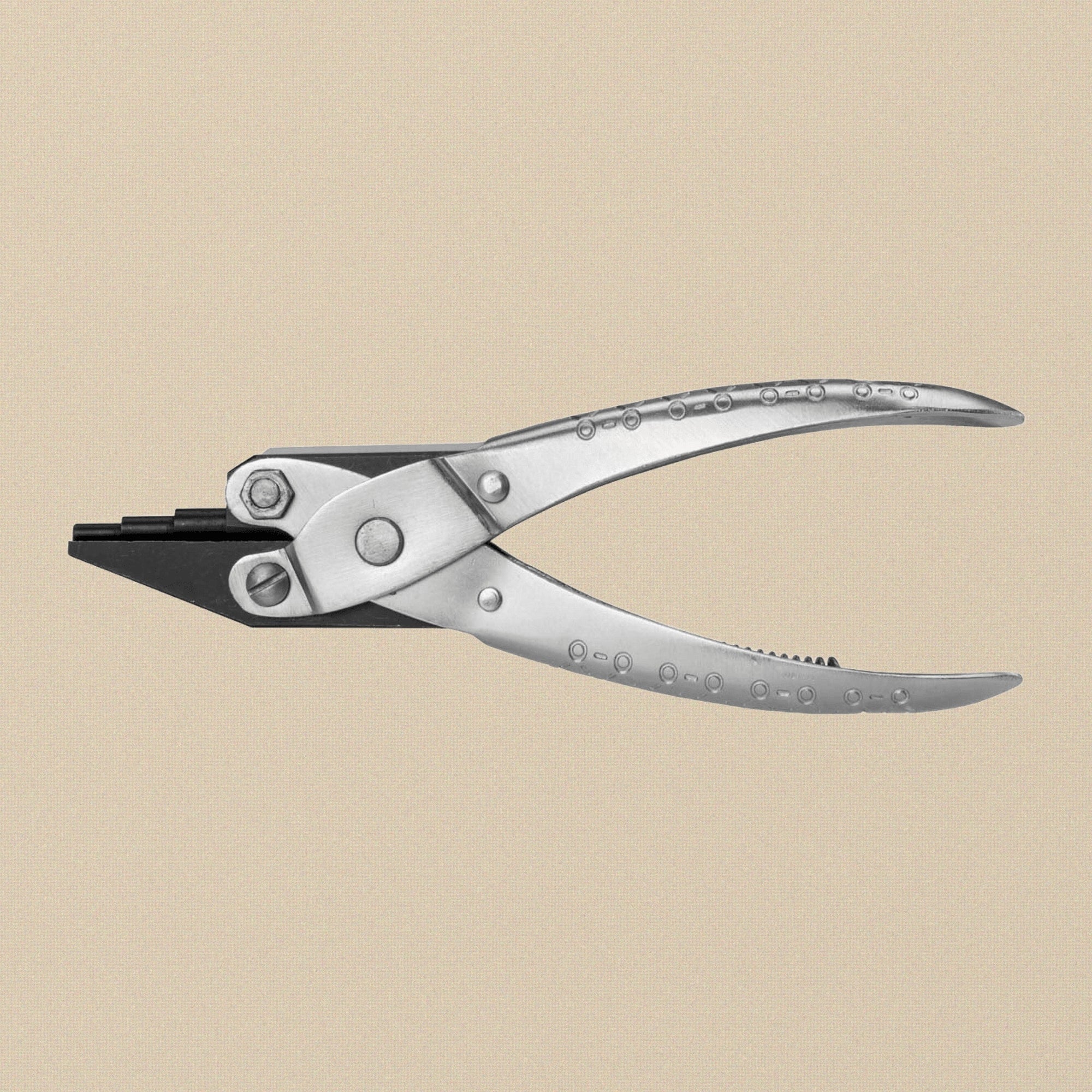 3-Step Round and Concave Parallel Pliers, 140mm, 3-4-5 mm Loops, Jewellery Making Tool with Spring | Jewellery Making Tools | Toolsmith Ltd UK