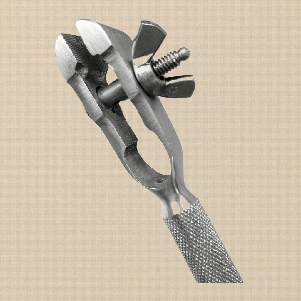 Hand Vise Clamp Tool with Wide Jaws, Multi Purpose, Steel, Hollow Handle, for Jewellery, Wire Twisting, Crafts and Fishing Hook | Jewellery Making Tools | Toolsmith Ltd UK