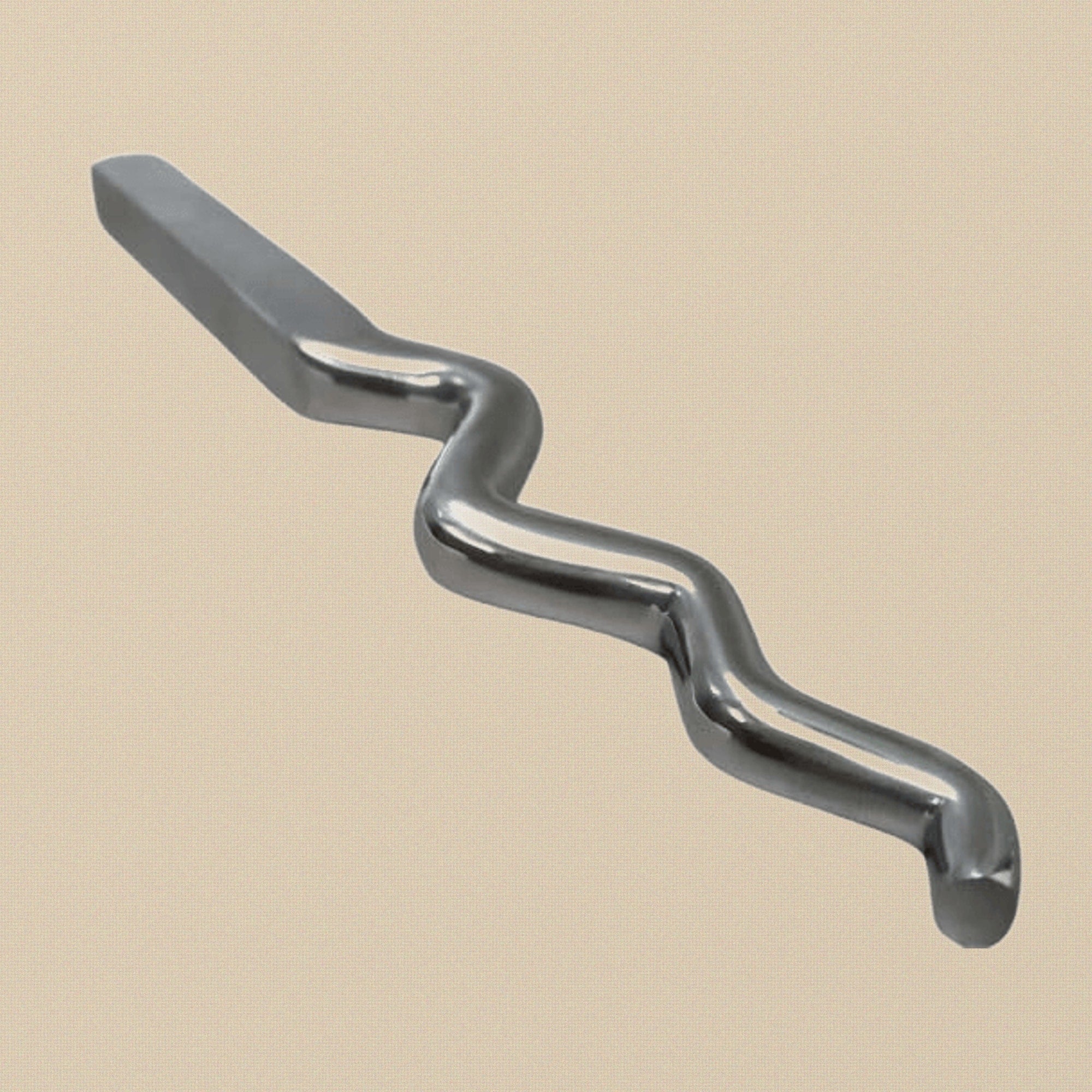 Heavy Duty Highly Polished Sinusoidal Jewellery Making Forming Stake, Small, 9 Inch, Chrome Finish | Jewellery Making Tools | Toolsmith Ltd UK