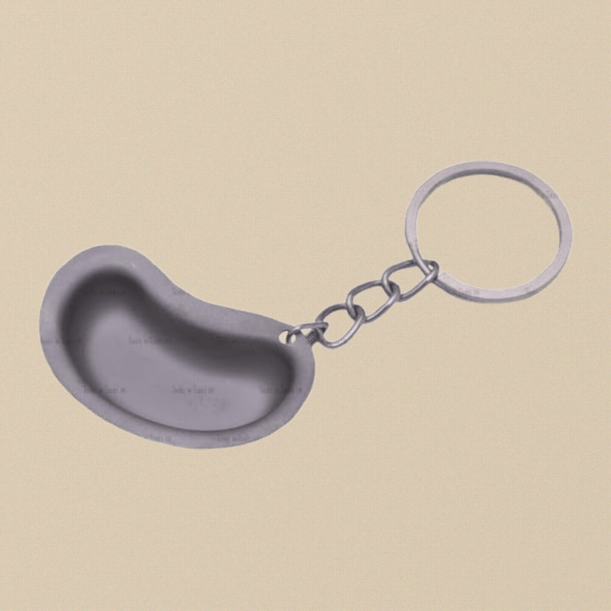 Mini Stainless Steel Kidney Tray Keychain, Medical Style Dish Key Ring, Novelty Accessory Gift | Jewellery Making Tools | Toolsmith Ltd UK