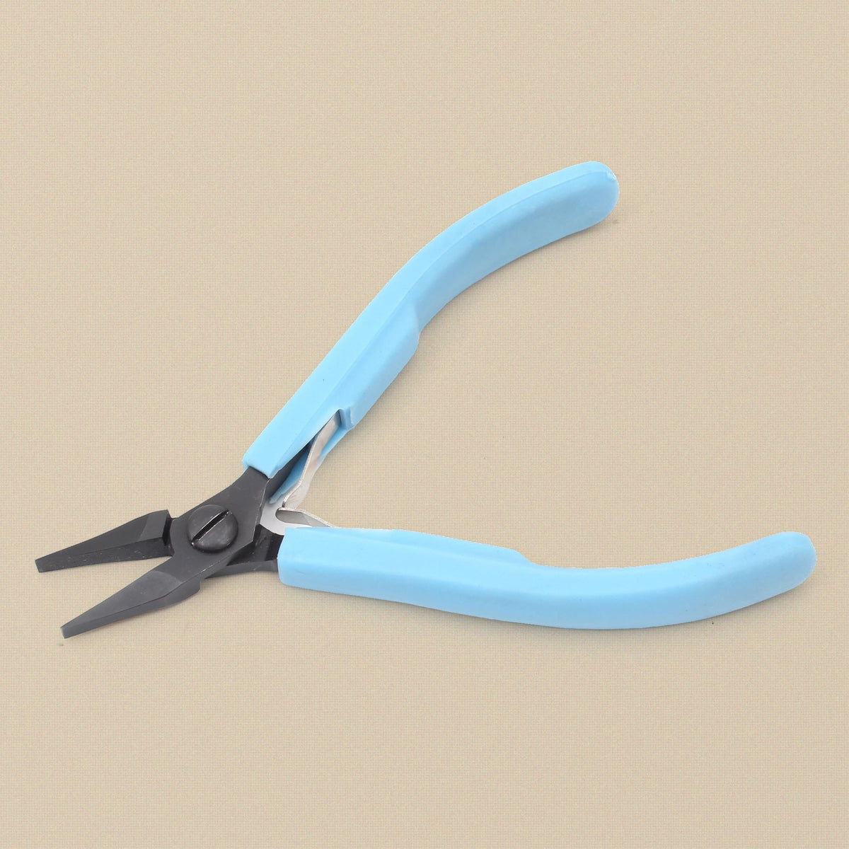 Economy flat nose pliers seen from the side