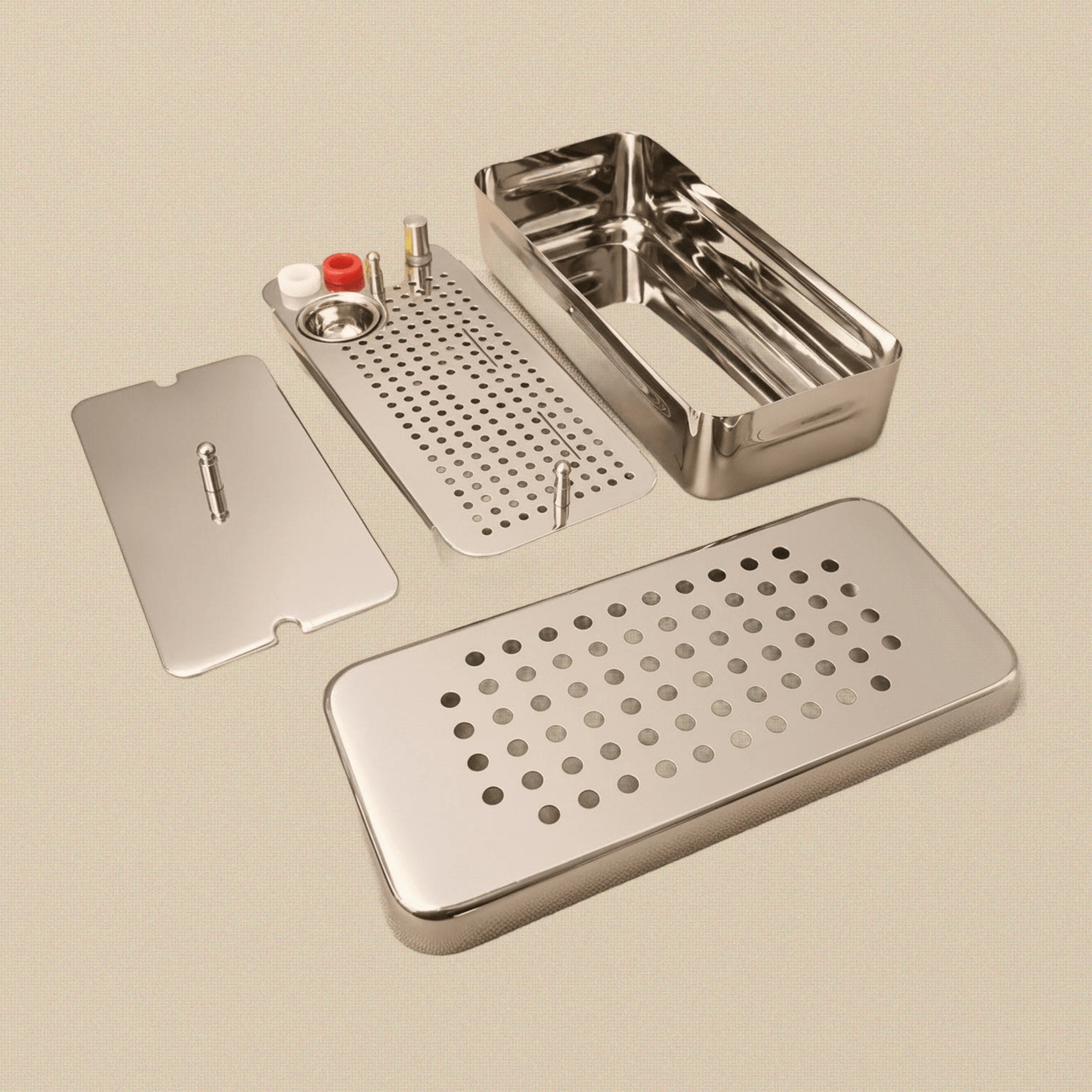 PRF & GRF Processing System Cassette in Medical-Grade Stainless Steel | Surgical Cassette | Toolsmith Ltd UK