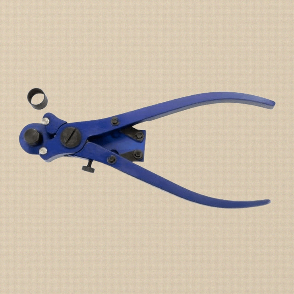 Blue Aluminium Ring & Bracelet Forming Pliers, Jewellery and Crafts Making, 7-Inch Flat Stock Shaping, Bending and Modelling Tool | Jewellery Making Tools | Toolsmith Ltd UK