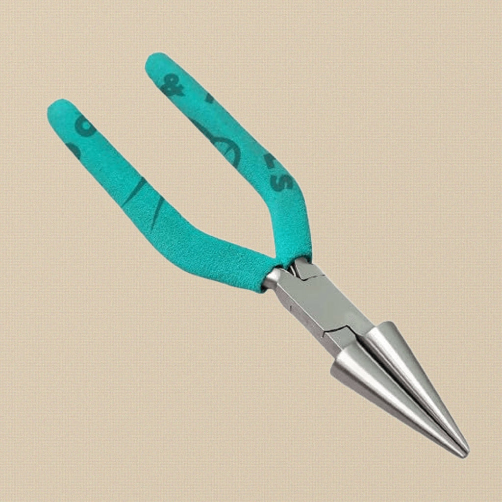 Large Tapered Round Nose Mandrel Pliers, 10 mm - 2 mm, Professional Jewellery Making Looping Tool | Jewellery Making Tools | Toolsmith Ltd UK