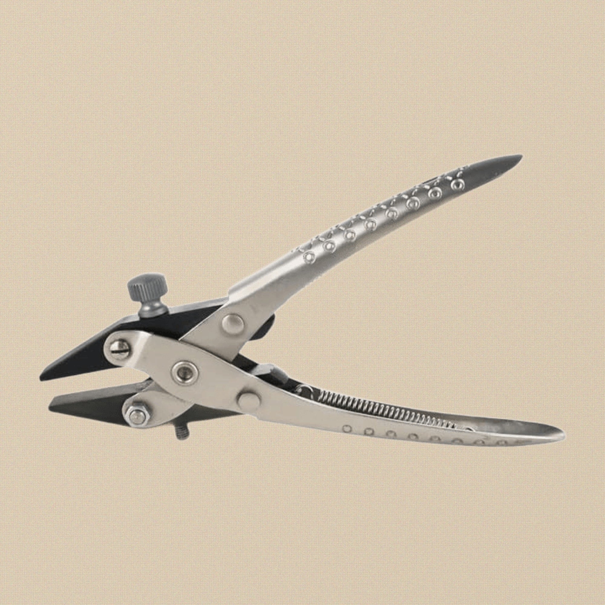 160 mm Parallel Action Pliers with Adjustable Screw, Flat Nose, Smooth Jaws for Jewellery Making and Crafts | Jewellery Making Tools | Toolsmith Ltd UK