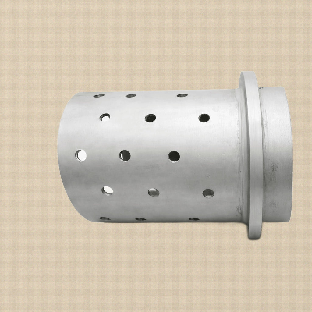 Heavy Duty Perforated Casting Flask, X-Large 5"" x 7"", Stainless Steel, 1/8"" Wall, Vacuum Casting | Jewellery Making Tools | Toolsmith Ltd UK