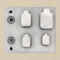 Bottle Steel Disc Cutter Set, 4 Punches, 11-30 mm, Jewellery Making Tool | Disc Cutter Set | Toolsmith Ltd UK