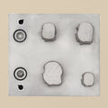 Cameo Head Steel Disc Cutter Set, 4 Punches, 9-21 mm, Jewellery Making Tool | Bench Tools | Toolsmith Ltd UK