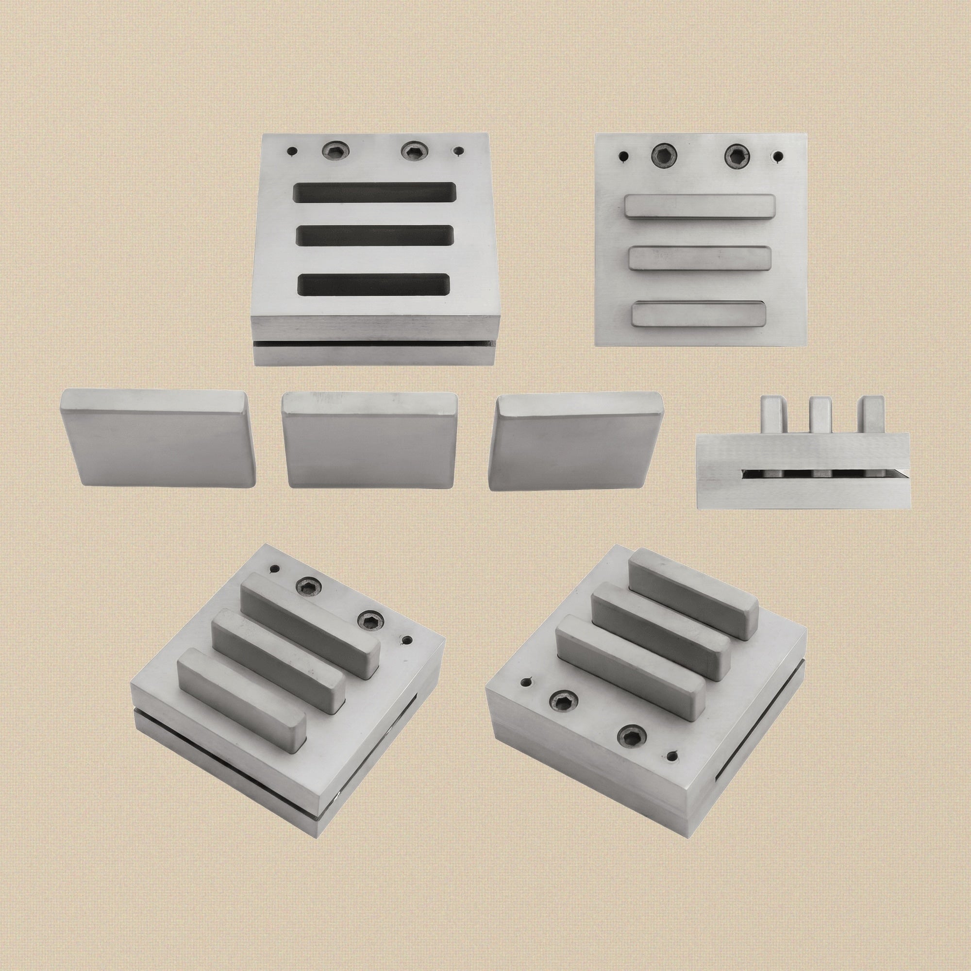 Stripe Steel Disc Cutter Set, 3 Punches, 9-10 mm, Jewellery Making Tool | Bench Tools | Toolsmith Ltd UK